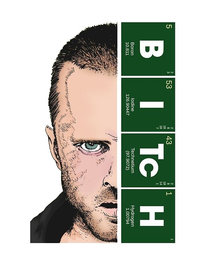 BITcH - Jesse Pinkman | Breaking Bad | iPad Case & Skin