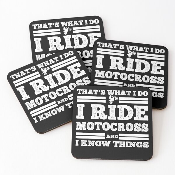 Item preview, Thats What I Do I Ride Motocross And I Know Things designed and sold by starider.
