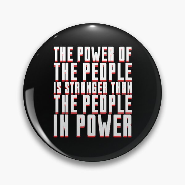 Item preview, Power To The People Political Anti Capitalist Leftist Quote Protest designed and sold by sillyquestions.