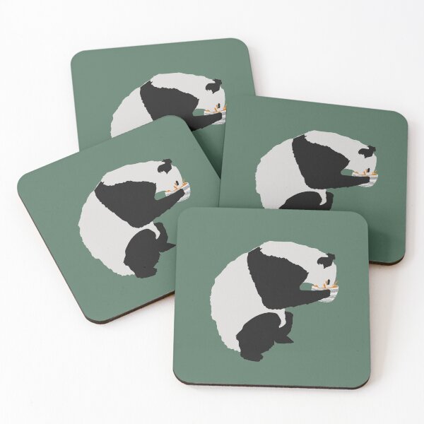 Item preview, Panda Eating Ramen Noodles designed and sold by zareworks.