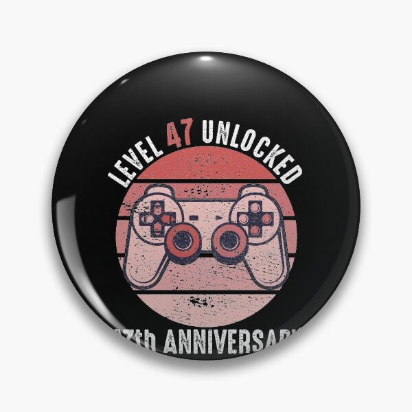 Item preview, Level 47 Unlocked 47th Anniversary designed and sold by RandomStuffShop.