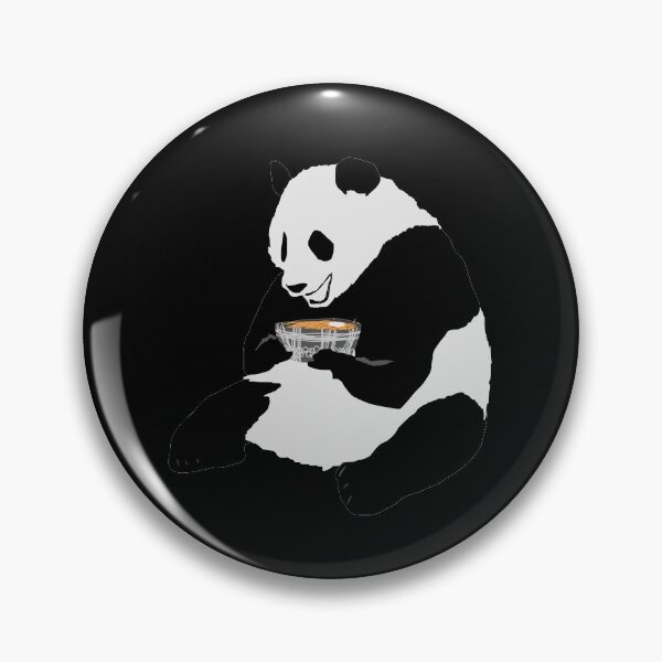 Item preview, Panda Eating Ramen Noodles designed and sold by zareworks.