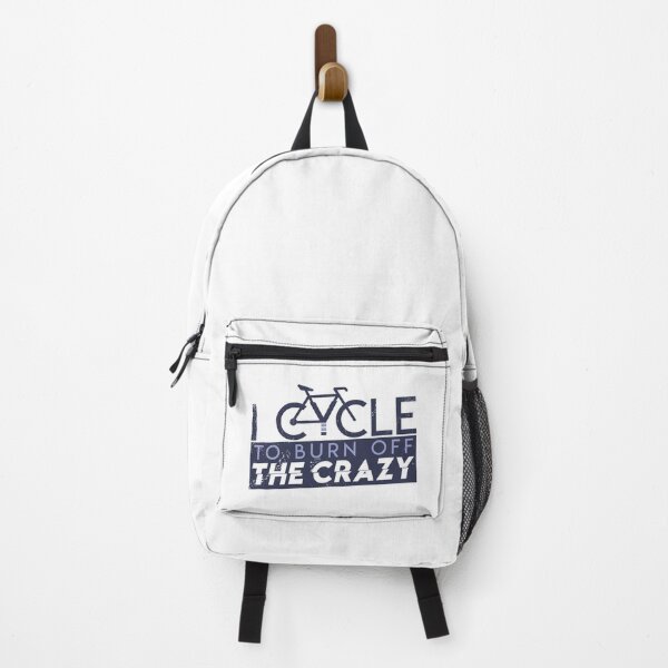 Item preview, I Cycle To Burn Off The Crazy Funny Cycling designed and sold by kolbasound.