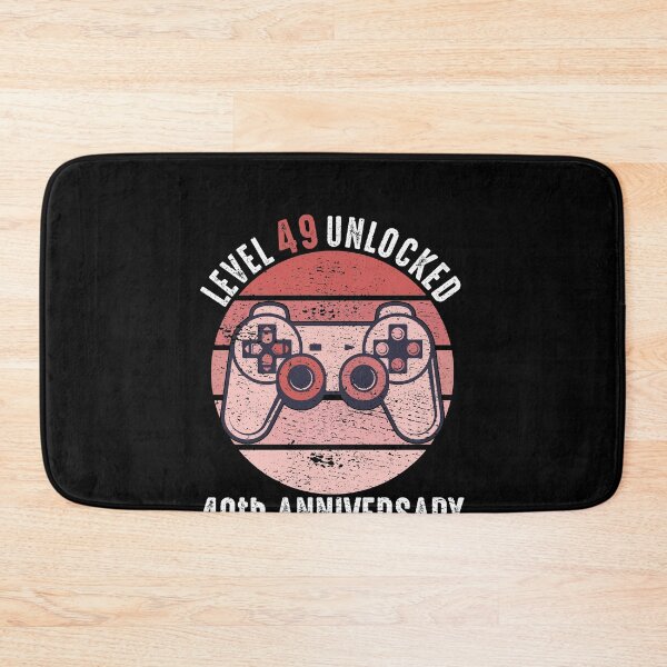 Item preview, Level 49 Unlocked 49th Anniversary designed and sold by RandomStuffShop.