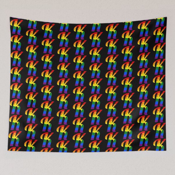 Item preview, Letter K - PRIDE Color Splash designed and sold by royrahul.