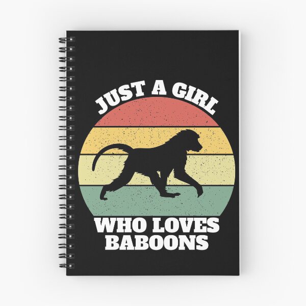 Item preview, Just A Girl Who Loves Baboons designed and sold by Salvadax.