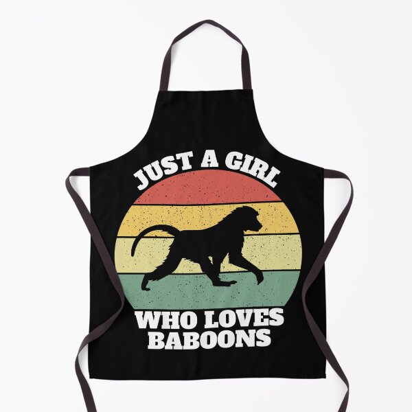 Item preview, Just A Girl Who Loves Baboons designed and sold by Salvadax.