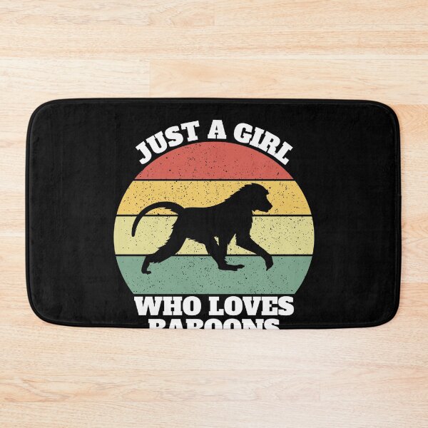 Item preview, Just A Girl Who Loves Baboons designed and sold by Salvadax.
