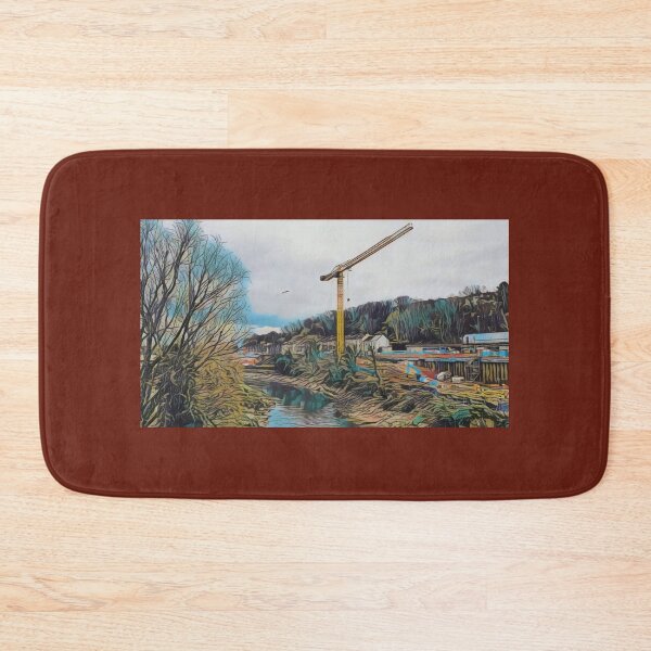 Item preview, Crane by Totterdown Bridge  designed and sold by Frank-Vincent.