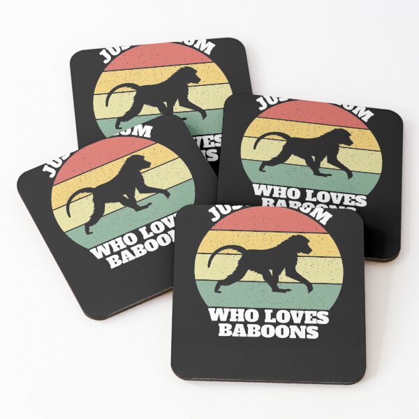 Item preview, Just A Mum Who Loves Baboons designed and sold by Salvadax.