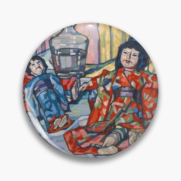 Item preview, Japanese dolls with apples, after Eugenie Bandell, around 1915 designed and sold by SEEMUELLER.