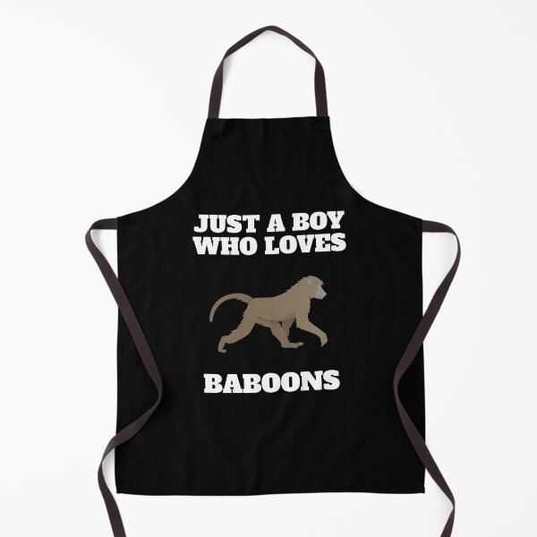 Item preview, Just A Boy Who Loves Baboons designed and sold by Salvadax.