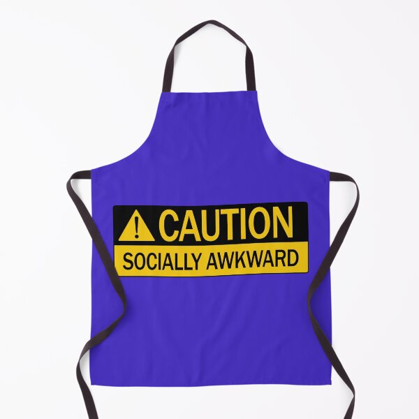 Item preview, Socially Awkward Caution designed and sold by fingerbeans.