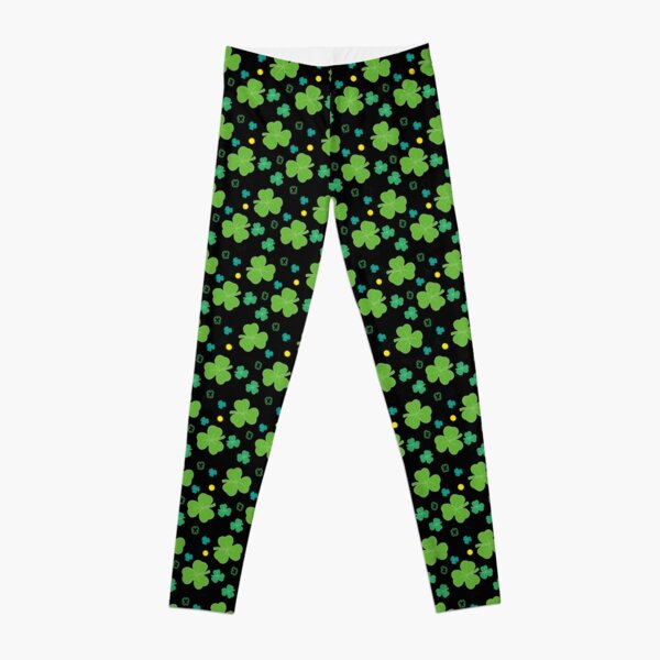 Clover Leaf Pattern Leggings