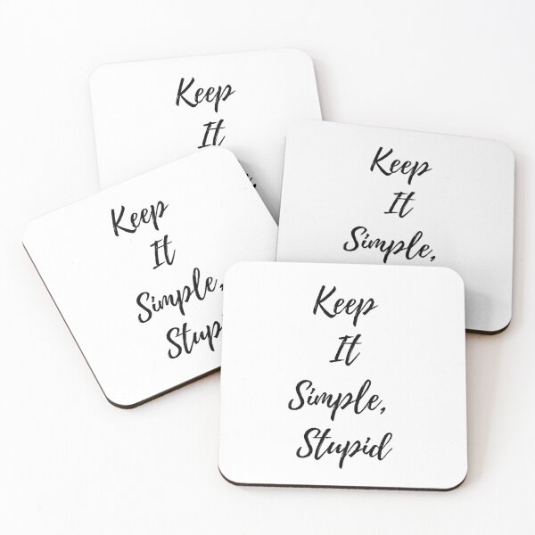 Item preview, Keep It Simple Stupid designed and sold by SeaverN.