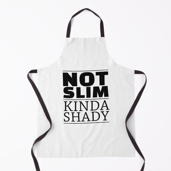 Item preview, Not Slim Kinda Shady Funny Plus Size humor Body Positivity Sassy Quote designed and sold by sillyquestions.