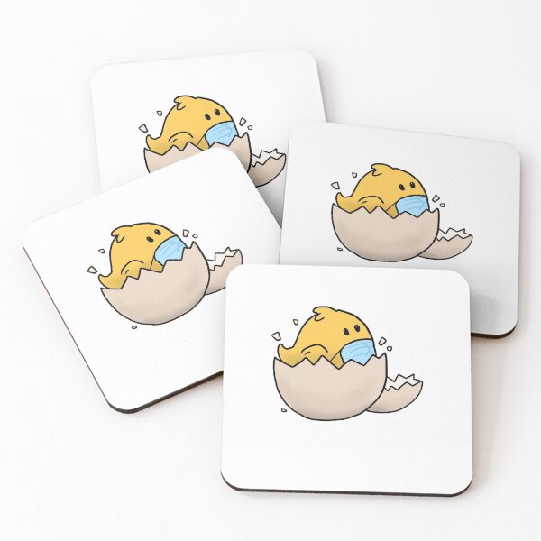 Item preview, Chick in the egg with face mask happy easter 2021 designed and sold by Mesyo.