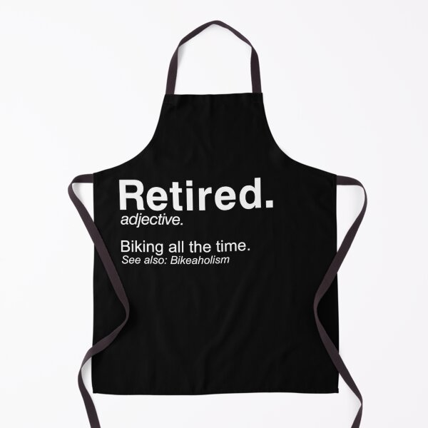 Item preview, Retired Definition Bike Retirement Plan - T-Shirt - black designed and sold by Gerdek.