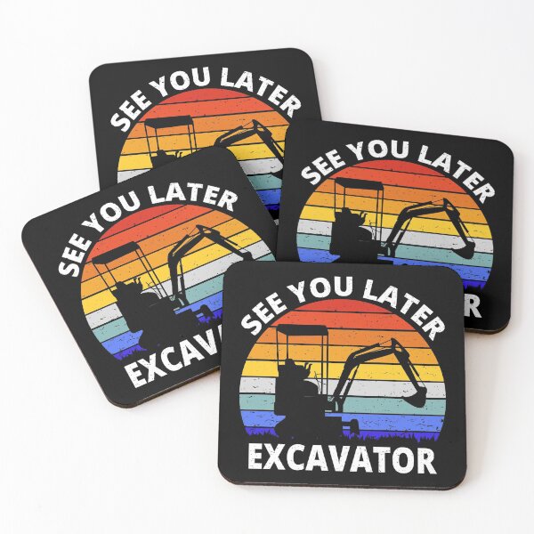 Item preview, See You Later Excavator IV - Toddler Boys Kids designed and sold by Lemon Pepper.
