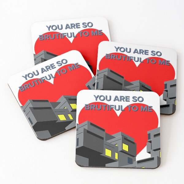 Item preview, Habitat 67 Valentines, Print, Montreal, Canada Print, Brutalist, Brutalism, Architecture, Card designed and sold by sketchingarchi.