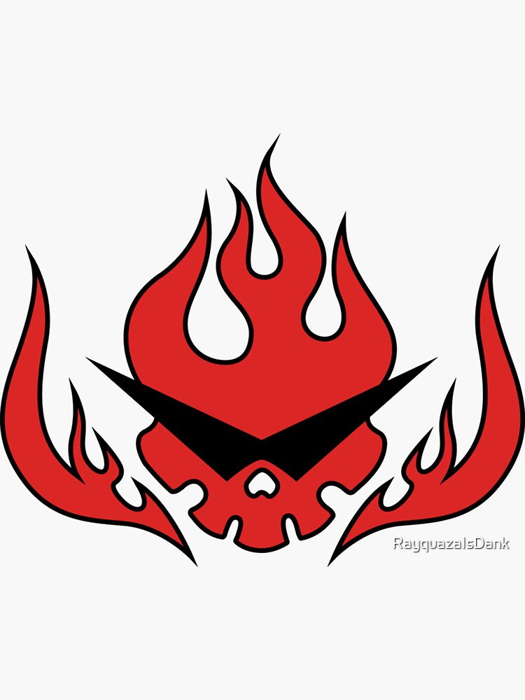 "Tengen Toppa Gurren Lagann - Team Dai-Guren logo" Sticker by