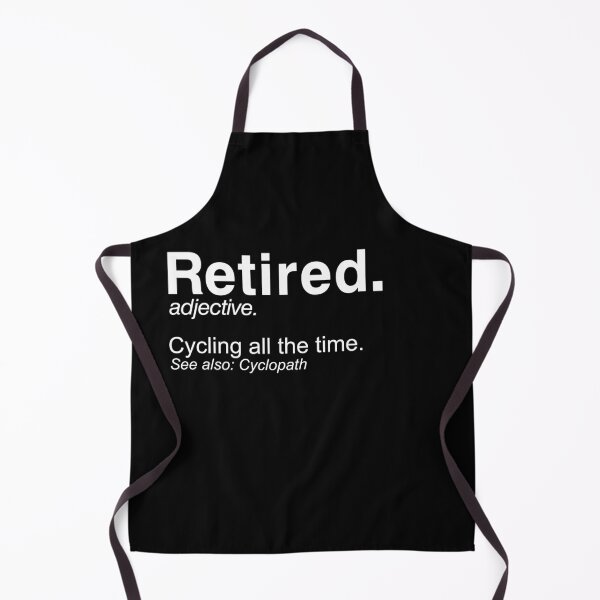 Item preview, Retired Definition Cycling Retirement Plan - T-Shirt - black designed and sold by Gerdek.