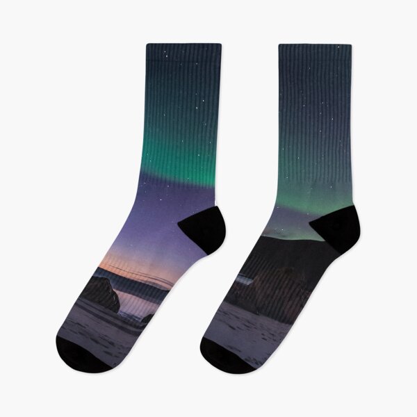 Item preview, Beautiful Northern Lights Sunset Beach designed and sold by thunderstyle.