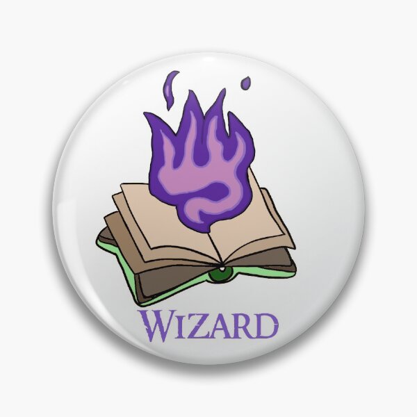 Item preview, Dungeon and Dragons Wizard Emblem designed and sold by LeonStudios.