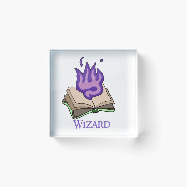 Artikelvorschau, Dungeon and Dragons Wizard Emblem entworfen und verkauft von LeonStudios.