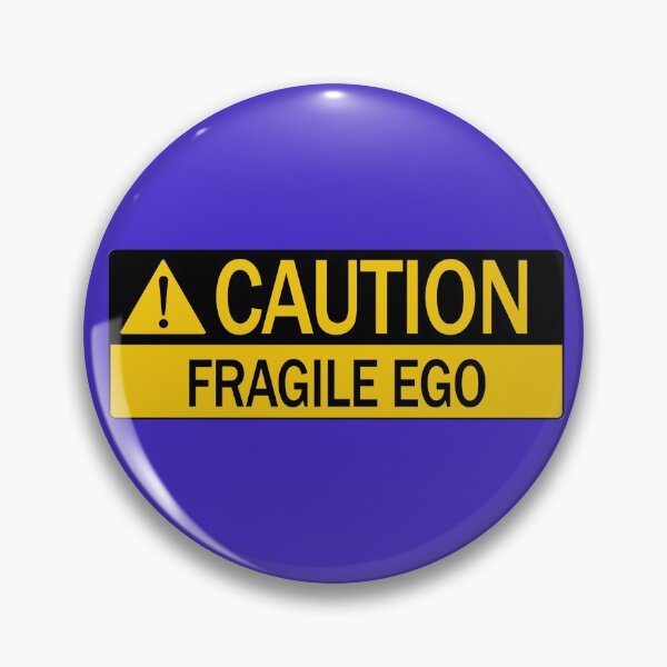 Item preview, Fragile Ego Caution designed and sold by fingerbeans.
