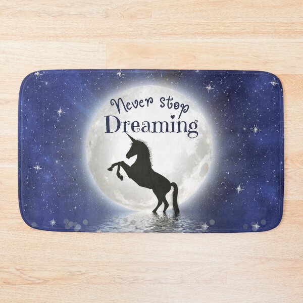 Item preview, Never stop dreaming. Unicorn dreaming designed and sold by Eva-Success.