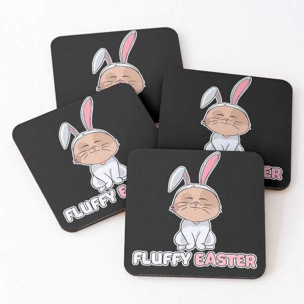 Item preview, Cat in bunny costume happy easter 2021 fluffy designed and sold by Mesyo.