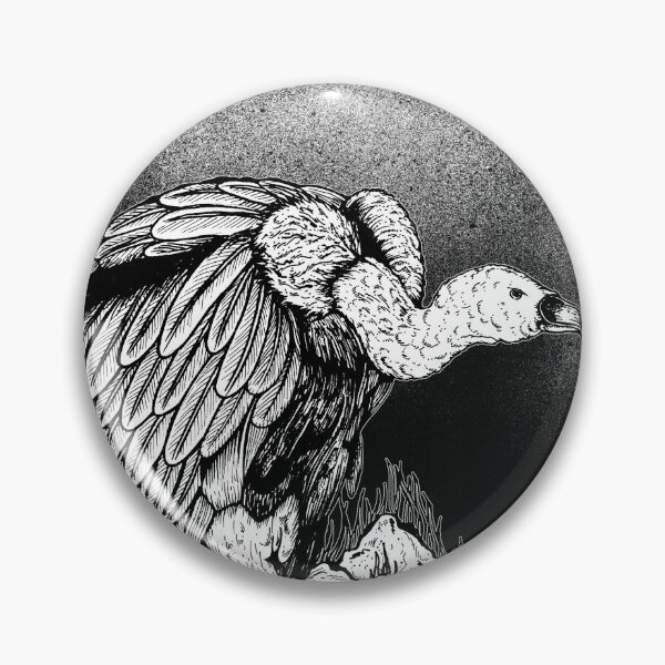 Item preview, Vulture designed and sold by Bolls Illustration.