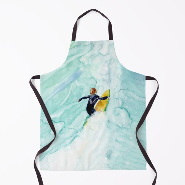 Item preview, Surfing the Wave Yupo Painting designed and sold by Sandra Connelly.