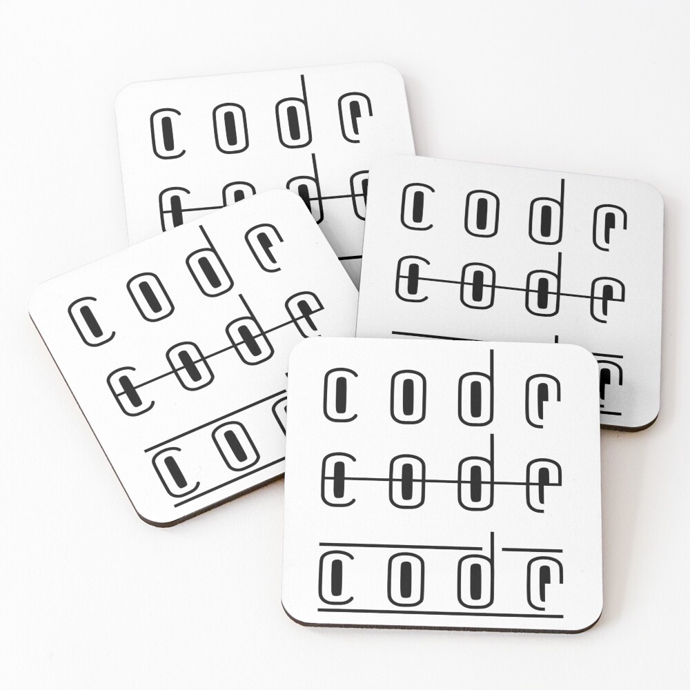 Item preview, Coasters (Set of 4) designed and sold by RixzStuff.