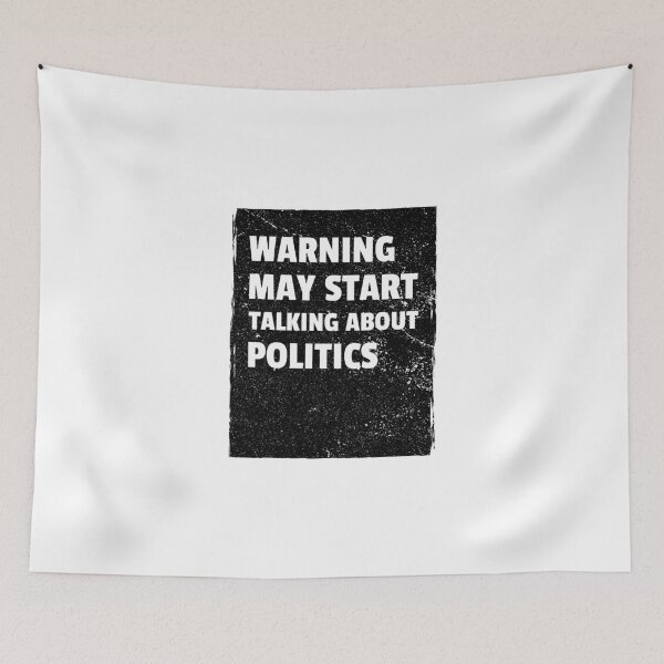 Item preview, warning may start talking about politics designed and sold by Sinovius.