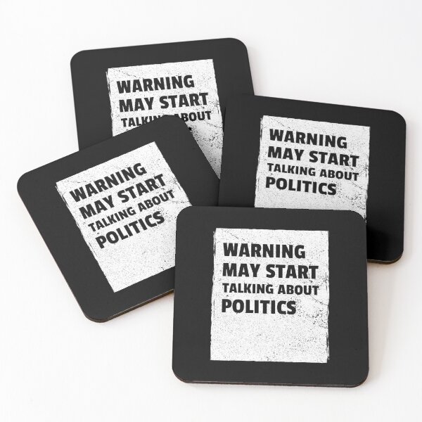Item preview, warning may start talking about politics designed and sold by Sinovius.