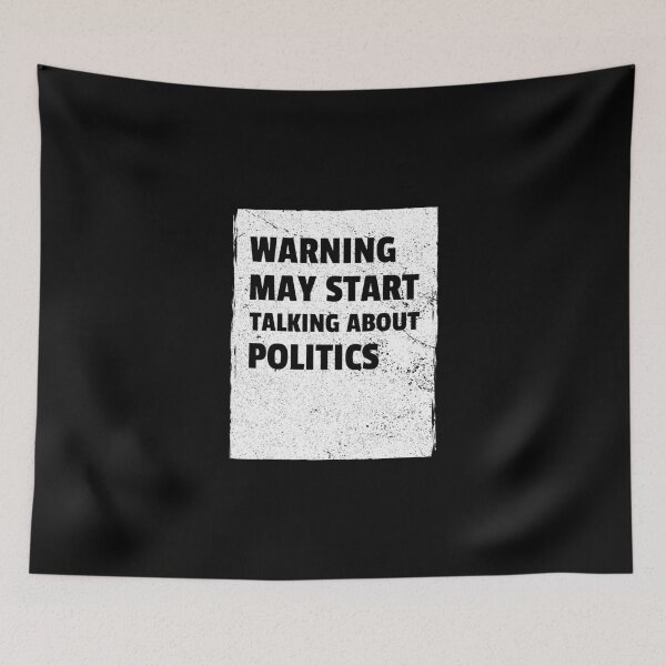 Item preview, warning may start talking about politics designed and sold by Sinovius.