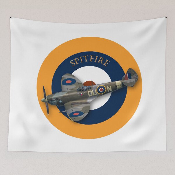 Item preview, Spitfire in RAF roundel  designed and sold by ajtechdesigns.