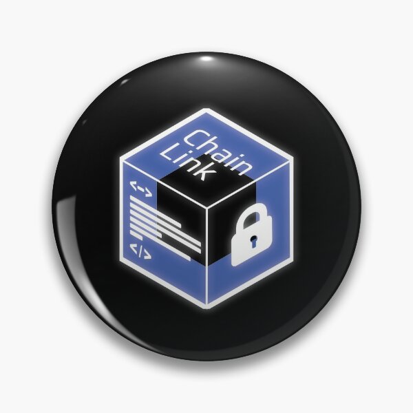 Item preview, ChainLink LINK Glowing Cube Icon designed and sold by Aetha.