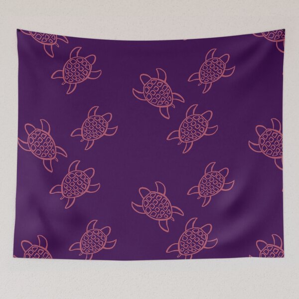 Item preview,  Turtles (pink and purple) designed and sold by Attenborough_Fan.