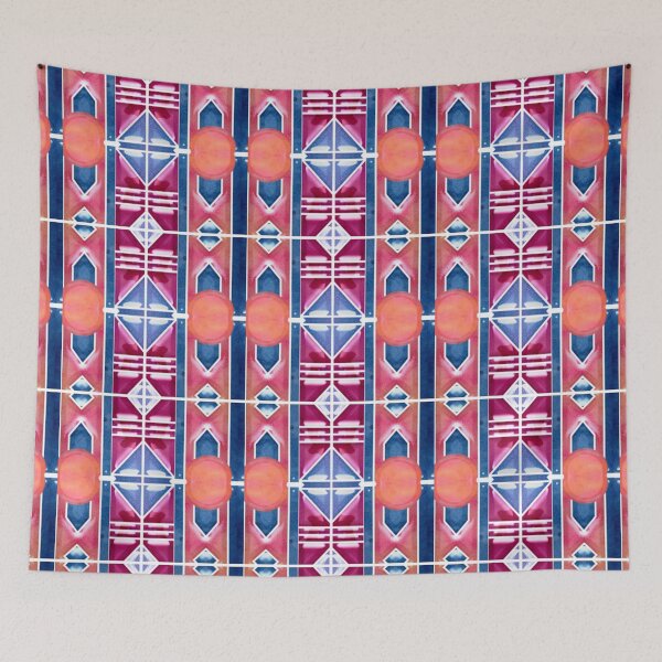 Item preview, Tribal,indigenous,first nations,boho,Aztec geometric pattern  designed and sold by MariaMarinova.