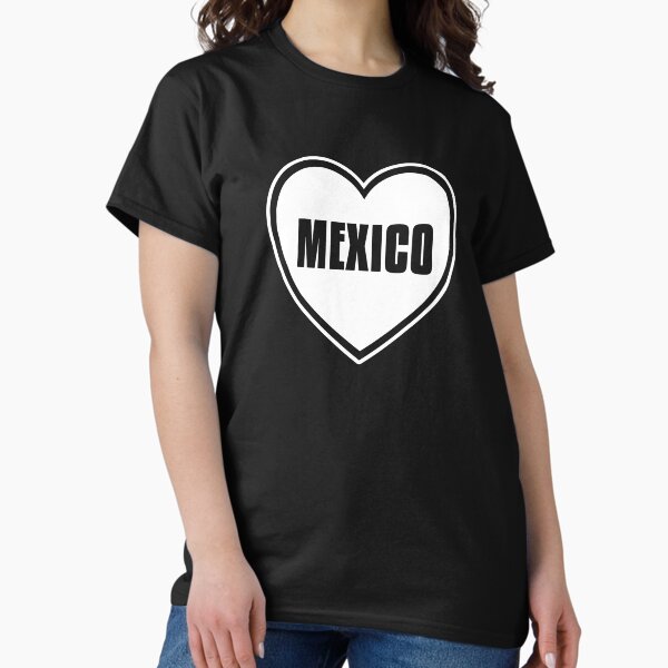 Item preview, Mexico Bold Text within Heart Icon designed and sold by dylanxh.