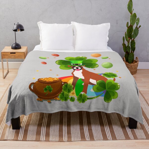 Item preview, Boxer Dog Saint Patricks Day Funny Gift for Dog Lover designed and sold by GINIART.
