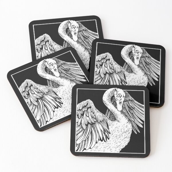 Item preview, White Swan Art designed and sold by Bolls Illustration.