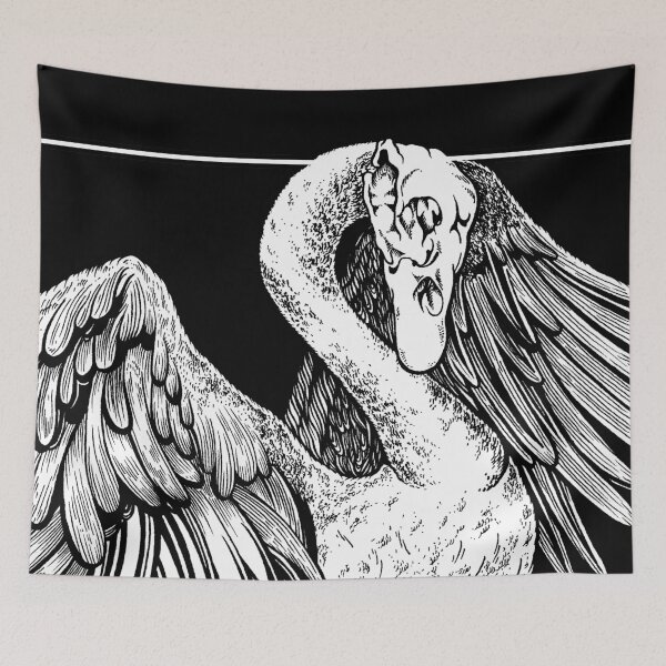 Item preview, White Swan Art designed and sold by Bolls Illustration.