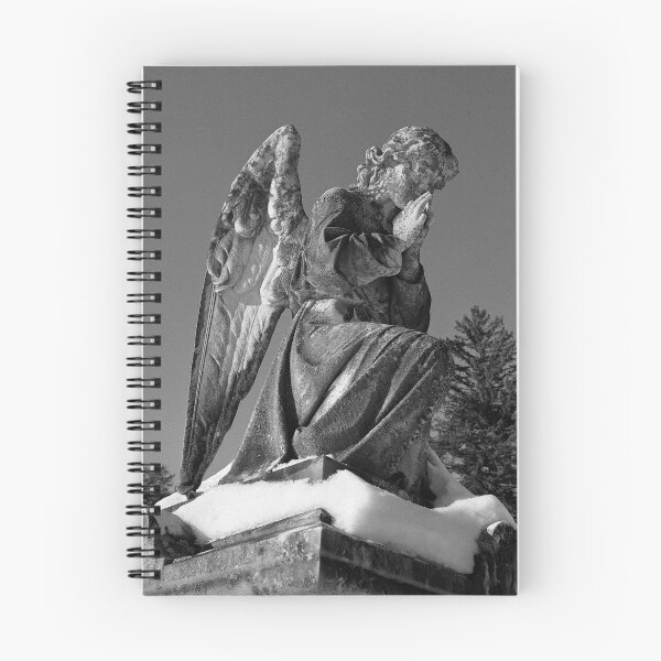 Item preview, Wintry Stone Angel designed and sold by bjfrenchphoto.