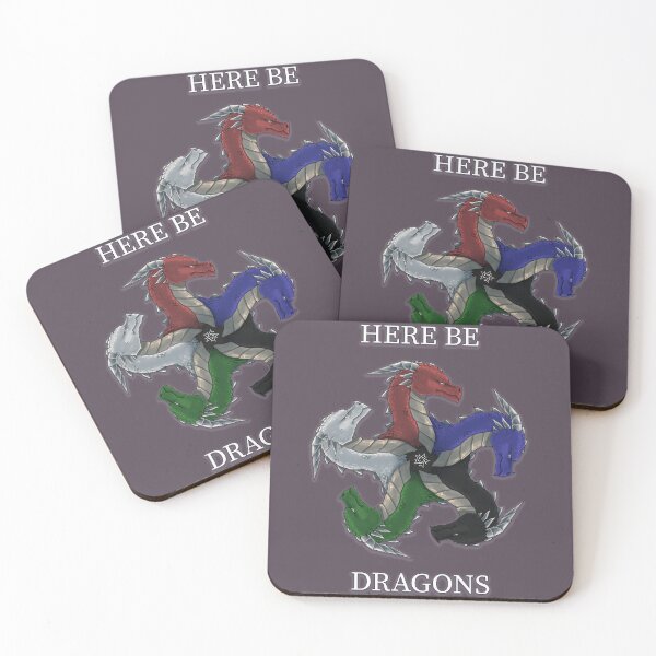 Item preview, Here Be Dragons designed and sold by Oreramar.