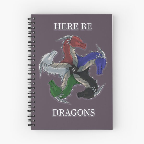Item preview, Here Be Dragons designed and sold by Oreramar.