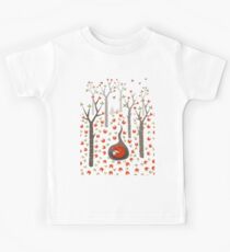 Schlafender Fuchs Kinder T-Shirt